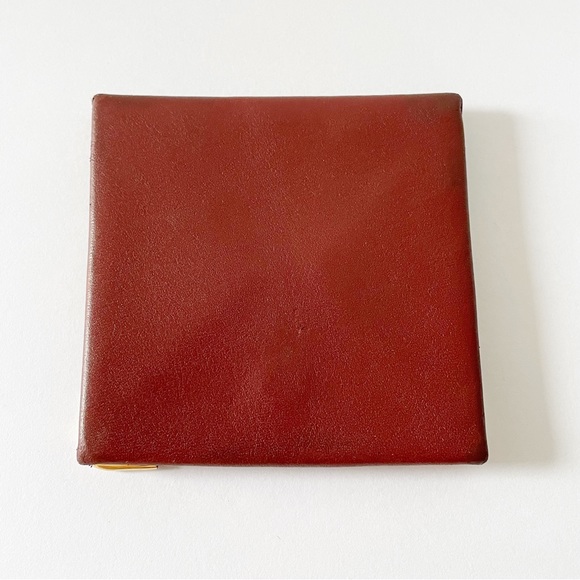 Cartier vintage burgundy leather coin snap pouch - Picture 3 of 10